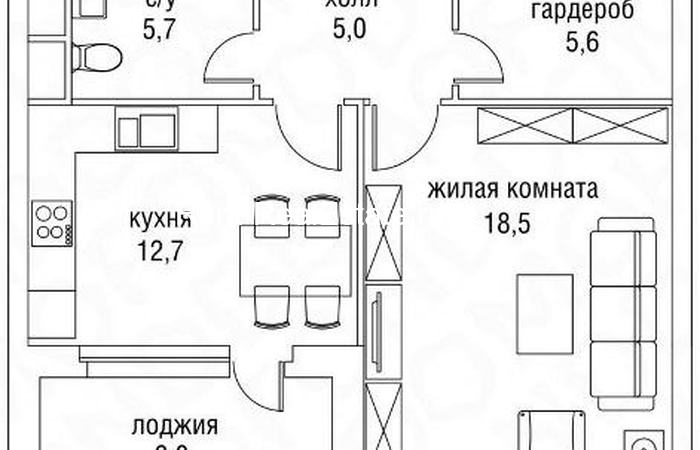 Rent-RealEstate.ru 1921, Квартира, Недвижимость, , ул. Верхняя, вл. 34, Беговой